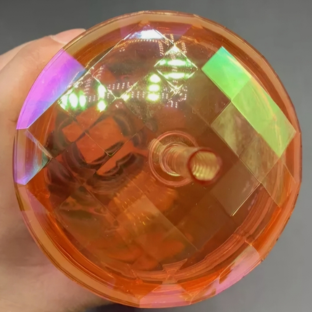 Starbucks 2020 Rose Gold Iridescent Dome Kaleidoscope 24oz Venti Tumbler Cup - Picture 3 of 4